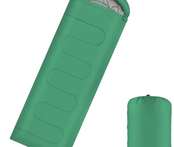 Sleeping Bags Portable Waterproof Camping Sleeping Bag for Adults Kids 4 Seasons Cold Weather or Warm Backpacking Hiking Mountaineering Indoor Outdoor Use