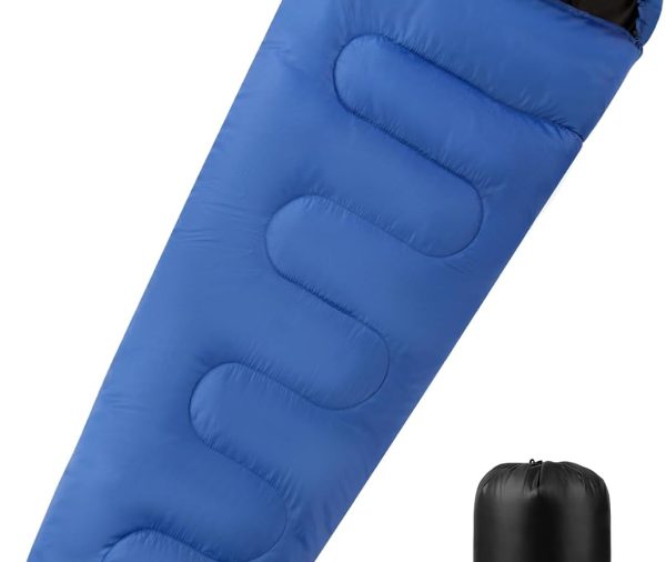 Summer Sleeping Bag for Adults | Ultralight 3 Season Sleeping Bag 1200g | Waterproof Sleeping Bags, Small Storage Size