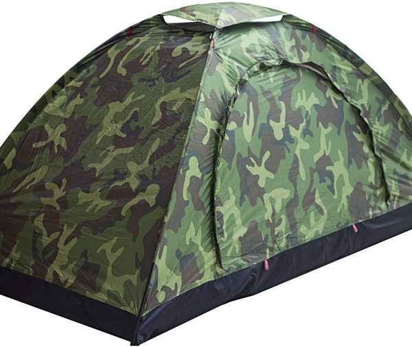 Tent Camouflage  Camping Tent Backpacking Tent for Camping Hiking 【Outdoor Equipment】