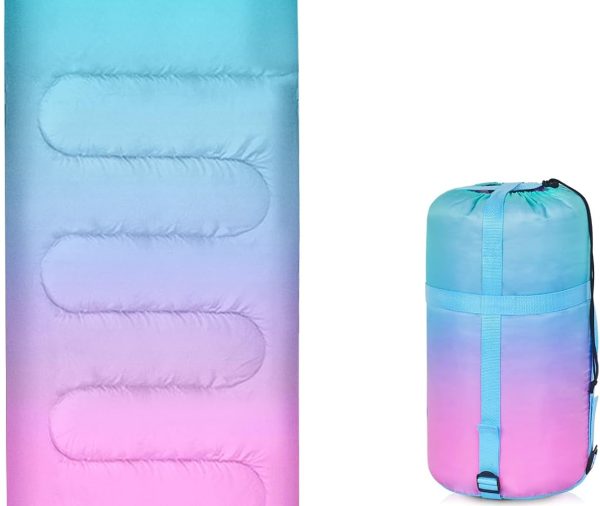 Sleeping Bags for Adults Kids,3 Seasons Cold Warm Weather Waterproof Lightweight Camping Sleeping Bags for Men and Women,Camping Outdoor Travel