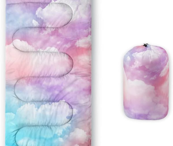 Camping Sleeping Bags,3 Season Warm & Cool Weather,Lightweight,Waterproof Sleeping Bags for Adults & Kids,Traveling,and Outdoors,Camping Gear Equipment