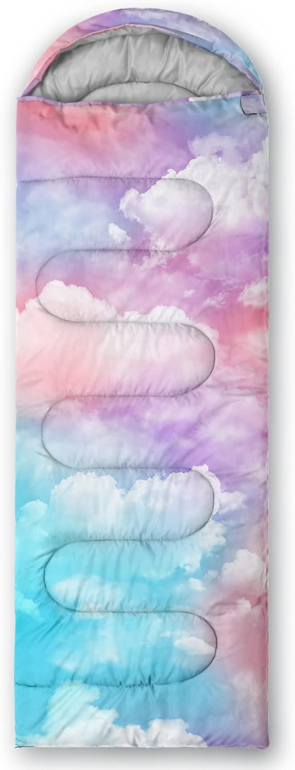 Camping Sleeping Bags,3 Season Warm & Cool Weather,Lightweight,Waterproof Sleeping Bags for Adults & Kids,Traveling,and Outdoors,Camping Gear Equipment - Image 2